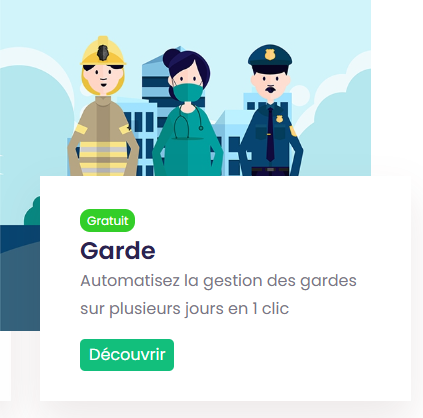 eBrigade : la génération automatisée des tableaux de garde