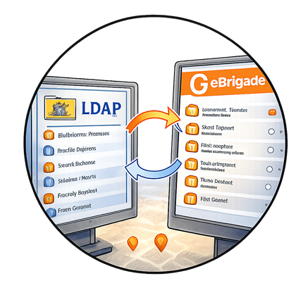 <span>Module LDAP</span><br>
eBrigade