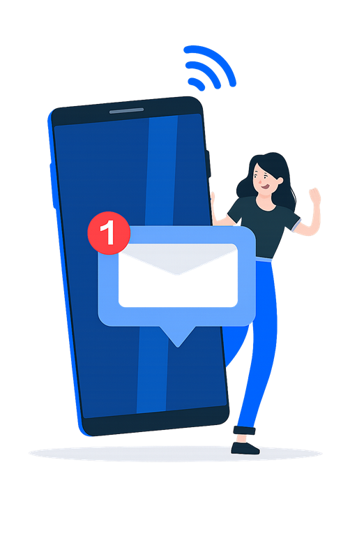 <span>Notification mobile</span><br>
eBrigade