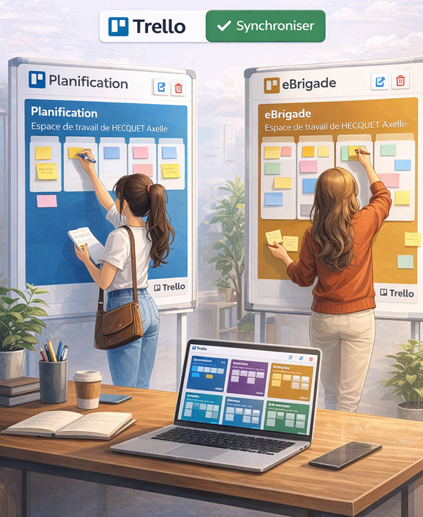 <span>Module Trello</span><br>
eBrigade